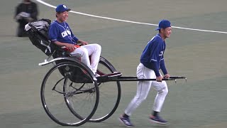 高橋周平に人力車を引かせてめちゃくちゃ笑顔な大島が見られる野手陣ドラゴンズダービー！ (2022/11/26)