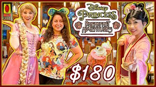 Most EXPENSIVE Disneyland Breakfast! NAPA ROSE Disney PRINCESS Breakfast Adventures | Disneyland