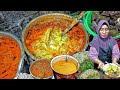 BIKIN KETAGIHAN!!! IBU CANTIK JUALAN NASI PECEL SEPORSI 6 RIBU - Warung Mbak Yah