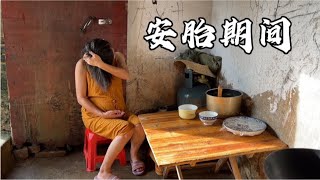 乡村媳妇怀孕安胎期间，一家5口其乐融融，吃得很是绿色健康【一帆妈妈】