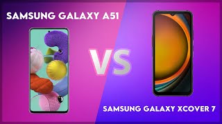 Samsung Galaxy A51 vs Samsung Galaxy XCover 7 Technical Comparison