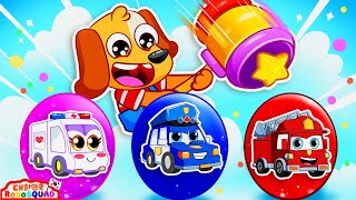 🌈 색깔 달걀이 도망쳤어요! 로보의 추격 미션 시작! 🏃‍♂️ | RoboSquad TV 유아 애니메이션