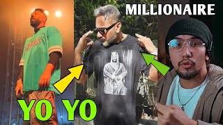 HONEY SINGH FANS YO YO SHOUTING IN FRONT OF BADSHAH IN PARUL UNIVERSITY - HONEY SINGH MILLIONAIRE |