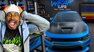 I Wrapped my Scatpack Charger hood!