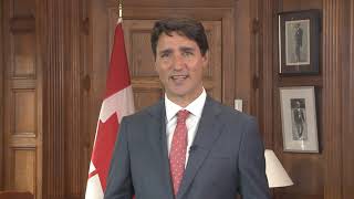 Prime Minister Justin Trudeau's Agriculture Innovation Accelerator Award Message