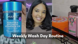 WEEKLY SILK PRESS ROUTINE