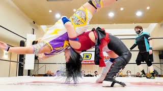 ＰＵＲＥ-Ｊ女子プロレス　無差別級王者・ライディーン鋼と挑戦者・久令愛がそれぞれ意気込みを語る