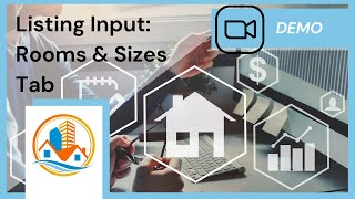 MLS Listing Input Rooms & Sizes Tab