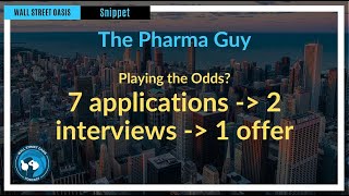 Playing the Odds? 7 Applications - 2 Interviews - 1 Job Offer! | Episode 62 Highlights