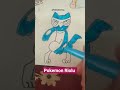 how to colour pokemon riolu shorts youtubeshorts shortsfeed trending viral