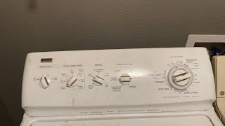 Kenmore Elite Direct Drive Washer Full Large Load Cycle