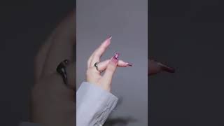 How to make up Nail Art preferred Update this tutorial of flashing gradient temperament #shorts #56