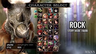 SOULCALIBUR IV | ROCK | Story Mode | Hard