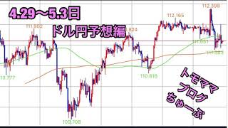 トモママ的来週のFX戦略4/29～ドル円