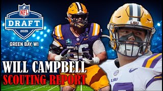 Will Campbell Draft Profile I 2025 NFL Draft Scouting Report & Preseason Analysi