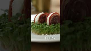 PROSCIUTTO PASSION FRUIT | PROSCIUTTO chips with passion fruit sponge | Fine Dining at home