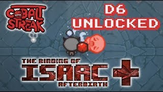 Afterbirth+ Unlocks #24 - D6 Unlocked - Cobalt Streak