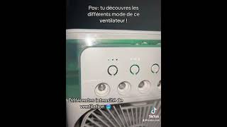 ⚠️🤯RDV sur licelux pour les meilleurs ventilateurs brumisateurs #été #rentréescolaire #ventilateur