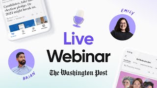 ProtoPie Webinar: Advanced Prototyping and Immersive Storytelling with The Washington Post