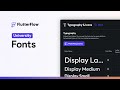 Typography | FlutterFlow University