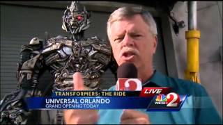 Transformers: The Ride opens at Universal