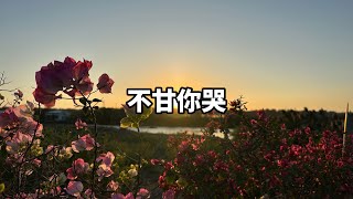 不甘你哭-伴奏