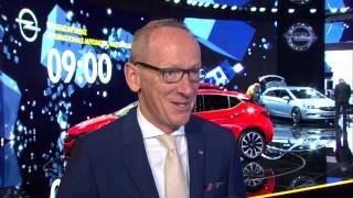 Frankfurt Motor Show 2015 - Adam Opel AG Statements Karl-Thomas Neumann | AutoMotoTV