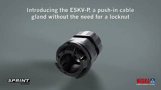 The new Push-In cable gland from our SPRINT® system