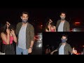 Karan wahi pahoche apni wife ke sath dinner karne juhu ke pink wasabi resturant mai