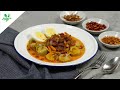 Lontong Pecel/Pecal khas Melayu Bikin Nagih