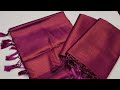 copper softy| deewali festival collection| kubera soft silk saree| Trending saree