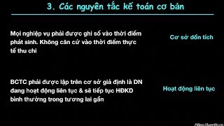 Nguyên lý kế toán | Nguyên tắc kế toán cơ bản - Phần 2 | Ôn thi CPA & Chứng chỉ hành nghề kế toán