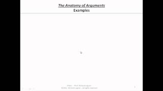 4a.1. Argument Analysis - Logic (part 1)