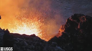 Volcano Lava Lake Nears Overflow (Sept. 11, 2016)