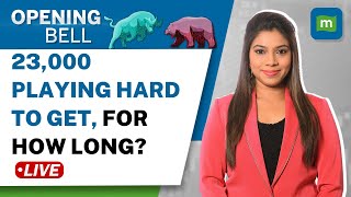 Live: Nifty To Consolidate at 23,000 Until Monthly Expiry? | LIC and IRCTC in Focus | Opening Bell