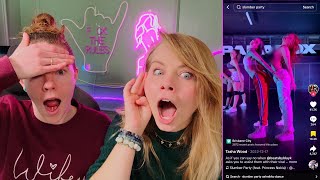 Reacting To SPICY DANCING TikToks! Pt. 3 - Hailee And Kendra