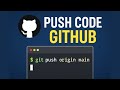 💻 How to Push Code to GitHub Using Terminal – Step-by-Step Guide
