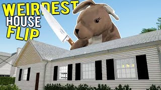 FLIPPING THE EVIL BUNNY HOUSE! Weirdest House Flip - House Flipper Beta Gameplay