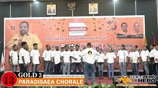 PEMENANG GOLD 3 || PARADISAEA CHORALE || LOMBA PADUAN SUARA CHRISTMAS HANURA PAPUA