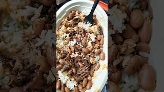 KOD TESTIMONIES FOODIES: CHIPOTLE BEANS RICE WITH MEAT; THIS IS GOING TO BE GOOD POWER BOWL EATING.