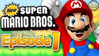 New Super Mario Bros. DS Gameplay Walkthrough - Episode 1 - World 1! GIANT MARIO! (Nintendo DS)