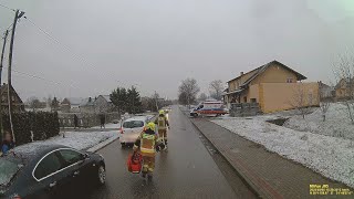 [WYPADEK] OSP Kupno 459[R]57┃Alarmowo do potrącenia rowerzysty┃wyjazd nr 8/2023