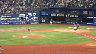 【決勝弾】 ベイスターズファン総立ち！ 嶺井博希の勝ち越し２ランホームラン！ 横浜DeNAベイスターズ 2022/8/11