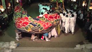 内灘の祭礼・小濱神社の送りおねり2012