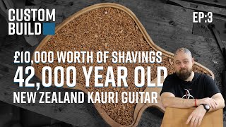 Ep 3 - Turning £10K of Wood into SHAVINGS! | Building a 42,000 Year Old Guitar!