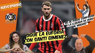 SANTI GIMENEZ sigue la EUFORIA con el MILAN, pero no se compara con HUGO en MADRID | Raza Deportiva