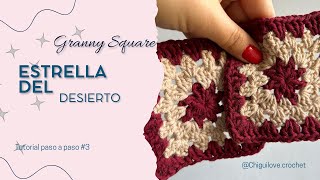 Teje una Estrella del desierto Paso a Paso! ⭐️🧶 #Crochet #DIY