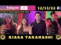 #KIANO: KIARA TAKAHASHI QUICK INSTAGRAM LIVE 12/13/22 #kiaratakahashi #ginoroqueiv