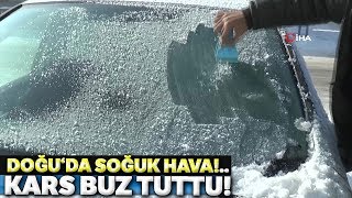 Doğu’da Soğuk Hava Etkisini Sürdürüyor; Kars Eksi 20