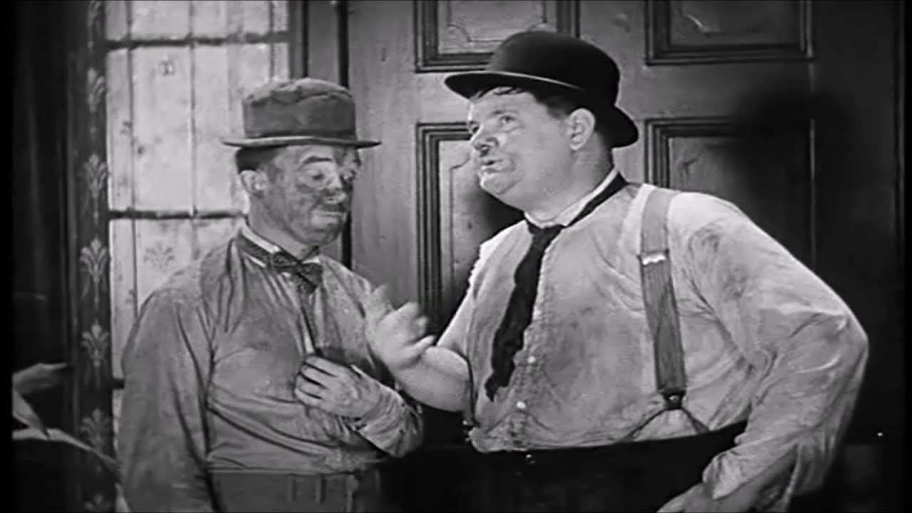 Laurel Hardy Funniest Clip Youtube